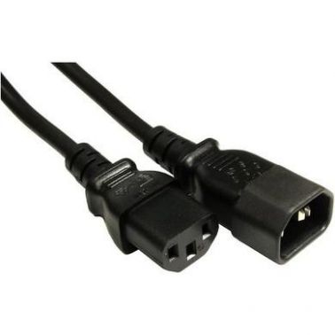 OEM 3 Meter C14 To C13 Black Extension Black Cable