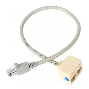 StarTech.com 2-to-1 RJ45 Splitter Cable Adapter - F/M