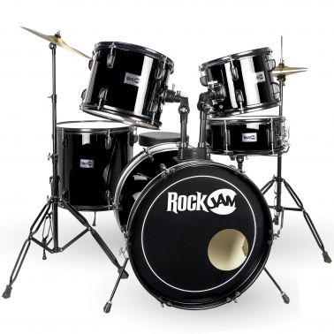 PDT RockJam Full size drum kit - Black