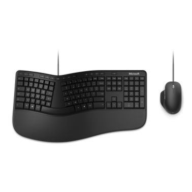 Microsoft Ergonomic Desktop keyboard USB Black