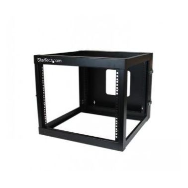 StarTech.com 8U 22in Depth Hinged Open Frame Wall Mount Server Rack