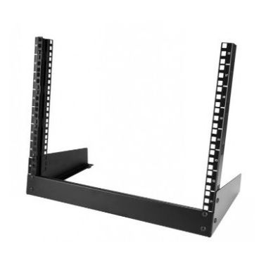 StarTech.com 8U Desktop Rack - 2-Post Open Frame Rack