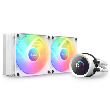 NZXT Kraken 240 RGB Processor All-in-one liquid cooler 12 cm White 1 pc(s)