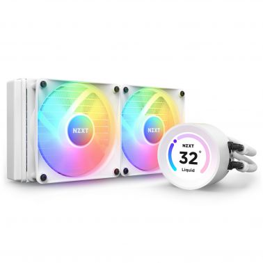 NZXT Kraken Elite 240 RGB Processor All-in-one liquid cooler 12 cm White 1 pc(s)