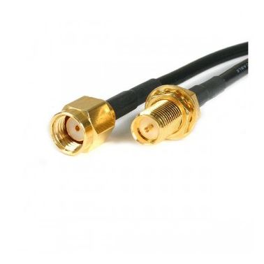 StarTech.com 10 ft RP-SMA to RP-SMA Wireless Antenna Adapter Cable - M/F