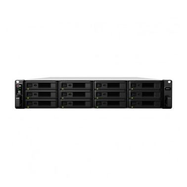 Synology RackStation RS2418+ Ethernet LAN Rack (2U) Black NAS