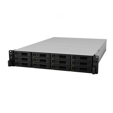 Synology RackStation RS2418+ Ethernet LAN Rack (1U) Black NAS