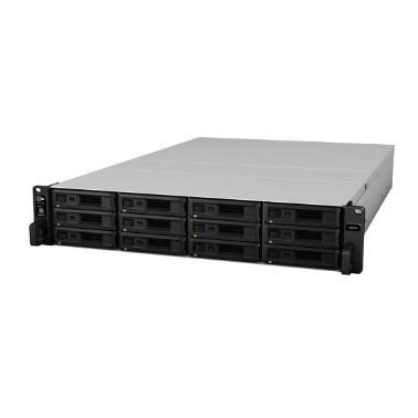 Synology RackStation RS2418RP+ Ethernet LAN Rack (2U) Black NAS