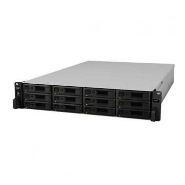 Synology RackStation RS2418RP+ Ethernet LAN Wi-Fi Rack (1U) Black NAS