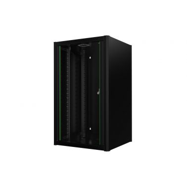 Lanview RWM20U56BL rack cabinet 20U Wall mounted rack Black