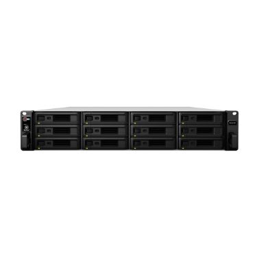 Synology RX1217/144TB-HAT5300 disk array Rack (2U) Black