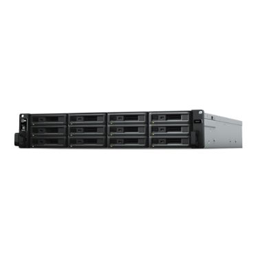 Synology RX1217RP disk array 48 TB Rack (2U) Black, Grey