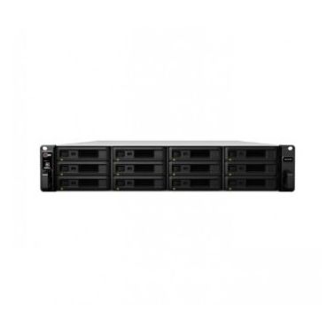 Synology RX1217RP disk array 48 TB Rack (2U) Black