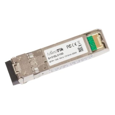 Mikrotik S+31DLC10D network transceiver module Fiber optic 10000 Mbit/s SFP+ 1310 nm