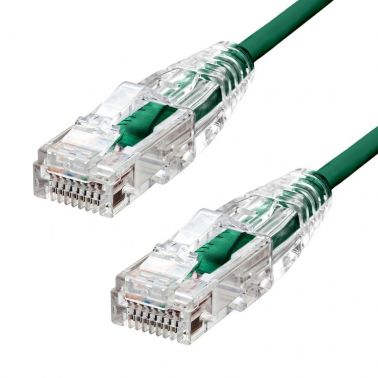 ProXtend Ultra Slim CAT6 U/UTP CU LSZH Ethernet Cable Green 30CM