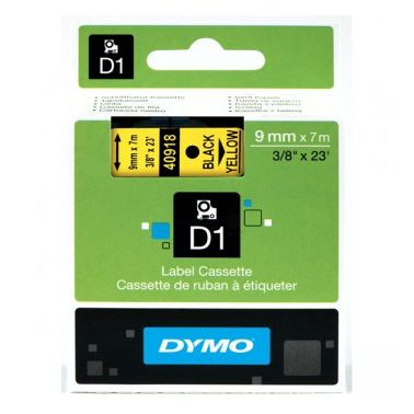 DYMO 40918 (S0720730) DirectLabel-etikettes, 9mm x 7m