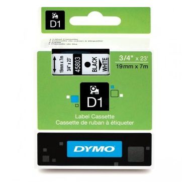 DYMO 45803 (S0720830) DirectLabel-etikettes, 19mm x 7m