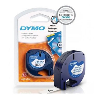 DYMO 91201 (S0721610) DirectLabel-etikettes, 12mm x 4m