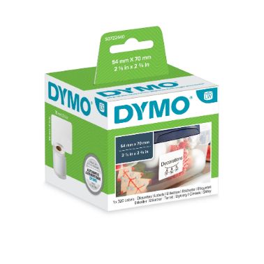 DYMO 99015 (S0722440) DirectLabel-etikettes, 70mm x 54mm