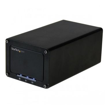 StarTech.com USB 3.1 (10Gbps) External Enclosure for Dual 2.5" SATA Drives