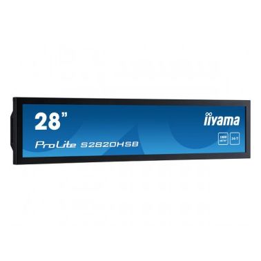 iiyama S2820HSB-B1 signage display 71.1 cm (28") LCD Digital signage flat panel Black