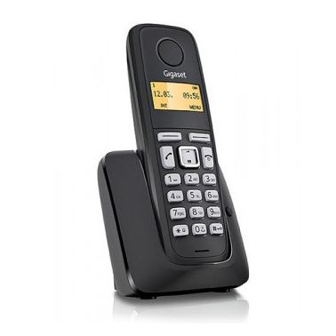 Gigaset A120 DECT telephone Black Caller ID