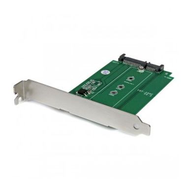 StarTech.com M.2 to SATA SSD adapter �� expansion slot mounted