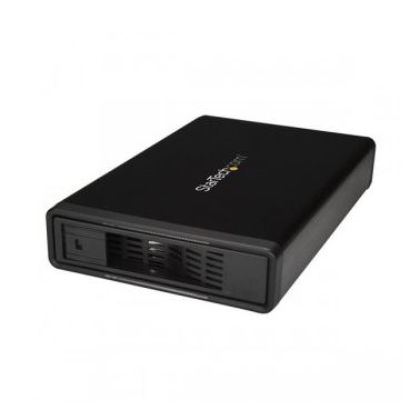 StarTech.com 3.5" SATA Hard Drive Enclosure - eSATA / USB 3.0 - Trayless