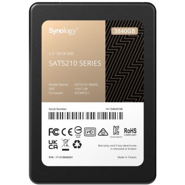 Synology SSD 2.5” SATA 3840GB 2.5" Serial ATA III