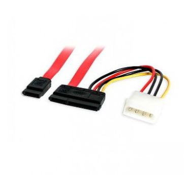 StarTech.com 18in SATA Serial ATA Data and Power Combo Cable