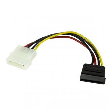 StarTech.com 6in 4 Pin LP4 to SATA Power Cable Adapter