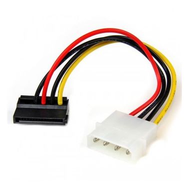 StarTech.com 6in 4 Pin LP4 to Left Angle SATA Power Cable Adapter