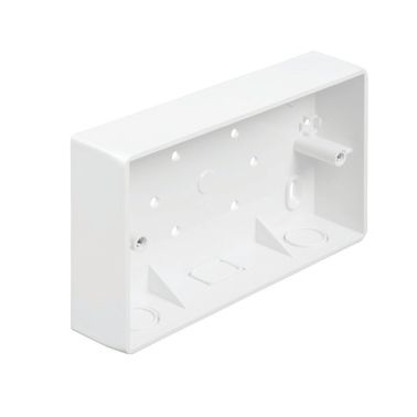 Titan SB2SCWH wall plate/switch cover White