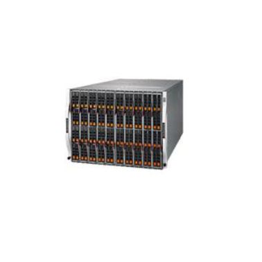 Supermicro 25G Enclosure with eight 2200W Titanium (96% efficiency) power supplies