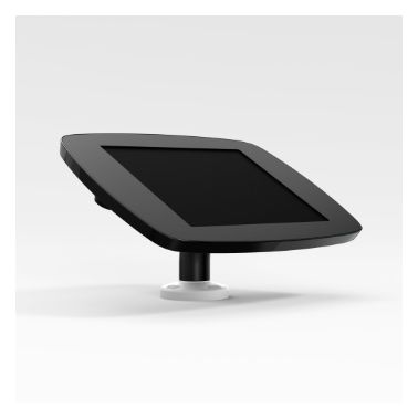 Bouncepad Swivel Desk | Samsung Galaxy Tab 4 10.1 (2014) | Black | Covered Front Camera and Home But