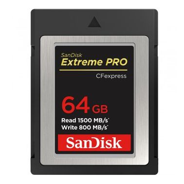 Sandisk Extreme Pro memory card 64 GB CFast 2.0