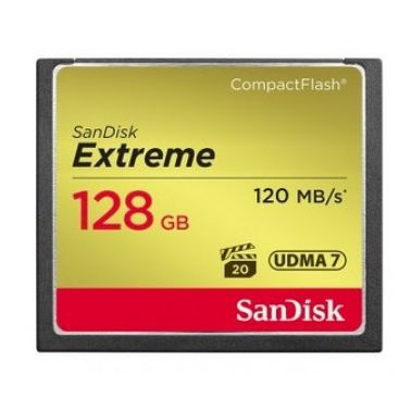 Sandisk CF Extreme 128GB memory card CompactFlash