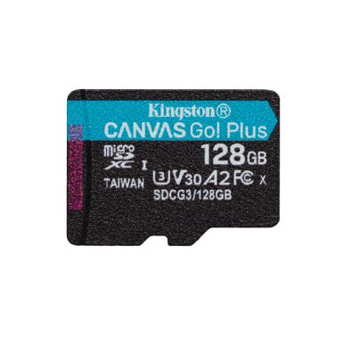 Kingston Technology Canvas Go! Plus memory card 128 GB MicroSD Class 10 UHS-I