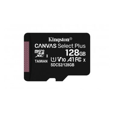 Kingston Technology Canvas Select Plus memory card 128 GB MicroSDXC Class 10 UHS-I