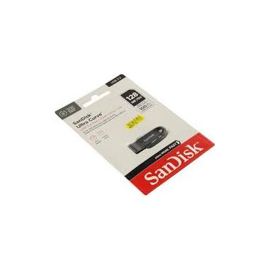 SanDisk Ultra Curve USB flash drive 128 GB USB Type-A 3.2 Gen 1 (3.1 Gen 1) Black