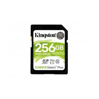 Kingston Technology Canvas Select Plus memory card 256 GB SDXC Class 10 UHS-I