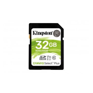 Kingston Technology Canvas Select Plus memory card 32 GB SDHC Class 10 UHS-I