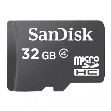 Sandisk microSDHC 32GB memory card Class 4