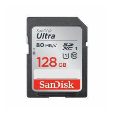 Sandisk ULTRA memory card 128 GB SDXC Class 10 UHS-I