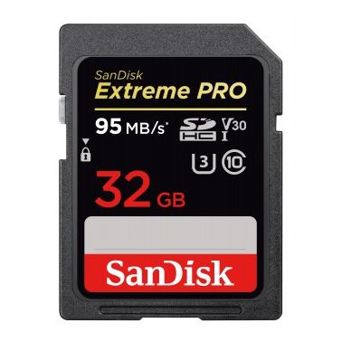 Sandisk Extreme Pro memory card 32 GB SDHC Class 10 UHS-I