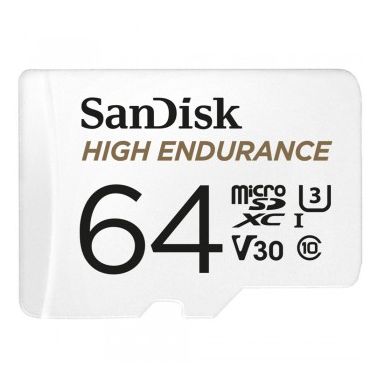 Sandisk High Endurance memory card 64 GB MicroSDXC Class 10 UHS-I