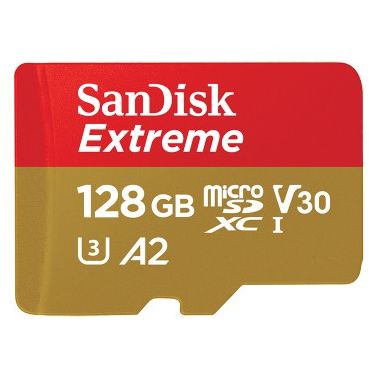 Sandisk Extreme memory card 128 GB MicroSDXC Class 3 UHS-I