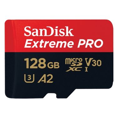 Sandisk 128GB Extreme Pro microSDXC memory card Class 10