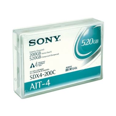 Sony DATA CARTRIDGE AIT4 200 520GB Blank data tape 8 mm