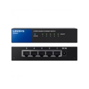  Linksys SE3005 Gigabit 5-Port Ethernet Switch - 5 Ports 2 Layer Supported